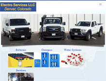 Tablet Screenshot of electroservicellc.com